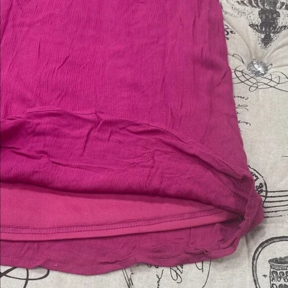 CHANCE Elegant Magenta Mini Dress - Picture 4 of 11